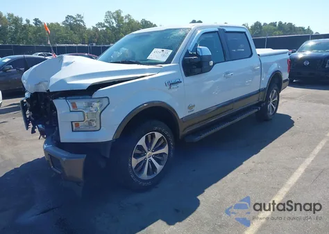 2017 Ford F150 Supercrew z USA, uszkodzony, nr VIN 1FTEW1EG2HFC29739